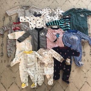 Boys’ NB Footie Sleepers